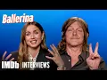 Ana de Armas Norman Reedus BALLERINA Cast Talk John Wick Spinoff IMDb Interviews