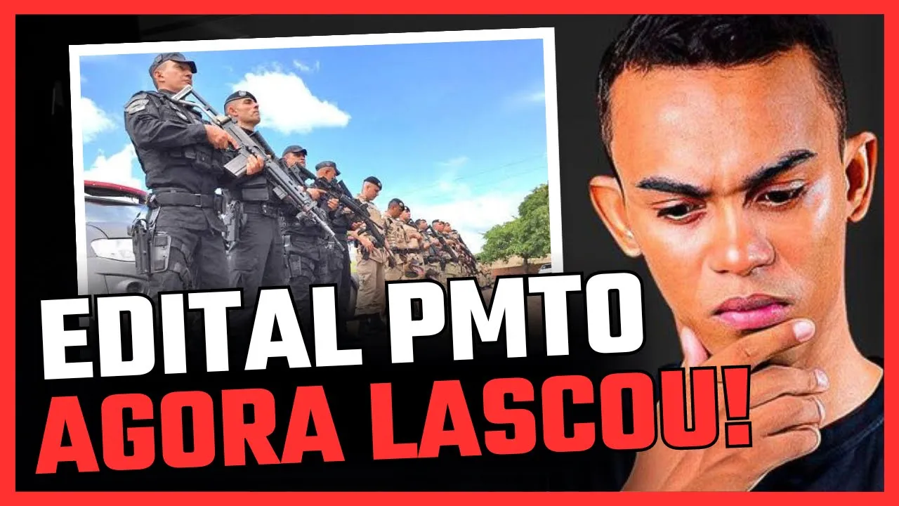 CONCURSO PMTO: EDITAL VAI SAIR E PODE TER MUDANÇAS!