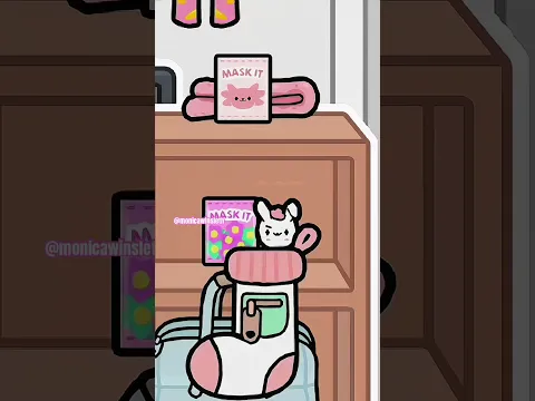 Toca Boca FREE bedroom design idea