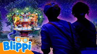 Do The Twinkle Dance In Our Treehouse 🌠 Blippi Songs 🎶 Educational Songs For Kids