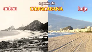 A Praia de Copacabana - Ontem e Hoje