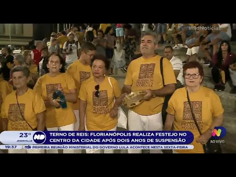 Terno de reis: Florianópolis realiza festejo no centro da cidade após dois anos de suspensão