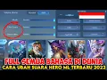 Lagu CARA MENGUBAH SUARA HERO MOBILE LEGENDS MENJADI BAHASA INDONESIA, JEPANG, ARAB, SPANYOL❗TERBARU 2025