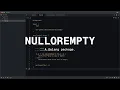 Building NullOrEmpty A Golang package to check if a variable is null or empty