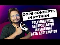 OOPs Concepts in Python Polymorphism Encapsulation Inheritance Data Abstraction