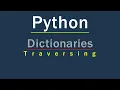 Traversing In Dictionary Python CSE CBSE 11th12th BCA MCA using for loop IP CS CBSE IP CBSE CS