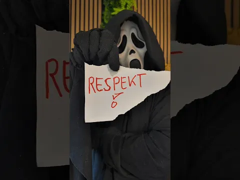 GHOSTFACE KÜNDIGT! 💀 #deadpool #ghostface #scream #shorts
