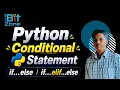 Python if else if elif else Statement Tutorial in Bangla Conditional Statement