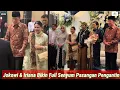 Lagu Jokowi \u0026 Iriana Bak Romantis Gandengan Tangan Bikin Salfok Pasangan Pengantin, Tamu Undangan Baper