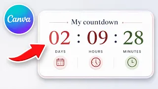 How To Create Countdown Timer in Canva