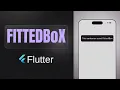 FittedBox widget Flutter