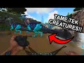 How to tame a Tek Parasaur in Ark Survival Evolved