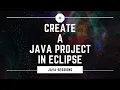 How To Create A Java Project In Eclipse