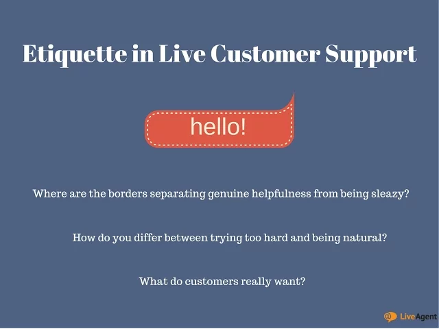 Thumbnail for Etiquette in Live Customer Support