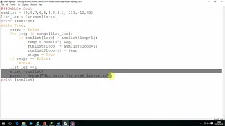 How to Bubble Sort in Python - Full Lesson