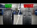 The ULTIMATE Tire Brand Pyramid 2026 Every Brand Ranked From Worst to Best