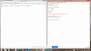 An Introduction to Python Lesson 9 - Storing multiple values in a List Array