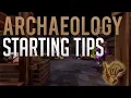 Archaeology beginners tips training guide