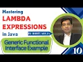 Example 6 Generic Functional Interface Example