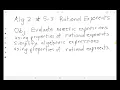 Alg 2 Edgenuity 5-3 5-4