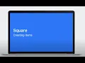 Creating Items for Square Point of Sale
