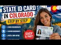 How to get a state ID card in Colorado step by step