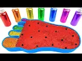 Download Lagu Satisfying Video | DIY How To Make Rainbow Milk Bottle From Mixing Slime Cutting ASMR