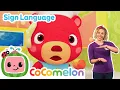 Pat A Cake Learn ASL Baby Sign Language for Kids with Cocomelon