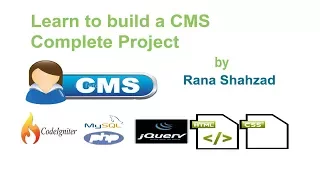 how to make cms with codeigniter codeigniter - tutorial