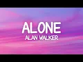 Download Lagu Alan Walker - Alone (Lyrics)  | [1 Hour Version]