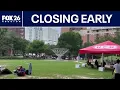 Discovery Green closing early on Saturday