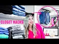 10 Super Easy Closet Organization Hacks Tricks That Actually Work