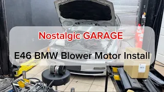 Quick BMW E46 Blower Motor install