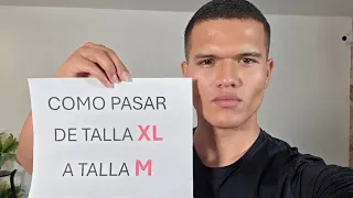 COMO PASAR DE TALLA XL A M Y S