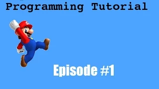 Java Programming Tutorial Super Mario Game Intro