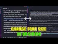 How to Change Font Size in Obsidian Easily