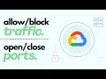 How to Add Firewall Rule in Google Cloud VM Allow - 2025