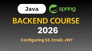 5 Writing Configuration and Utility classes for S3 Email JWT and Auth