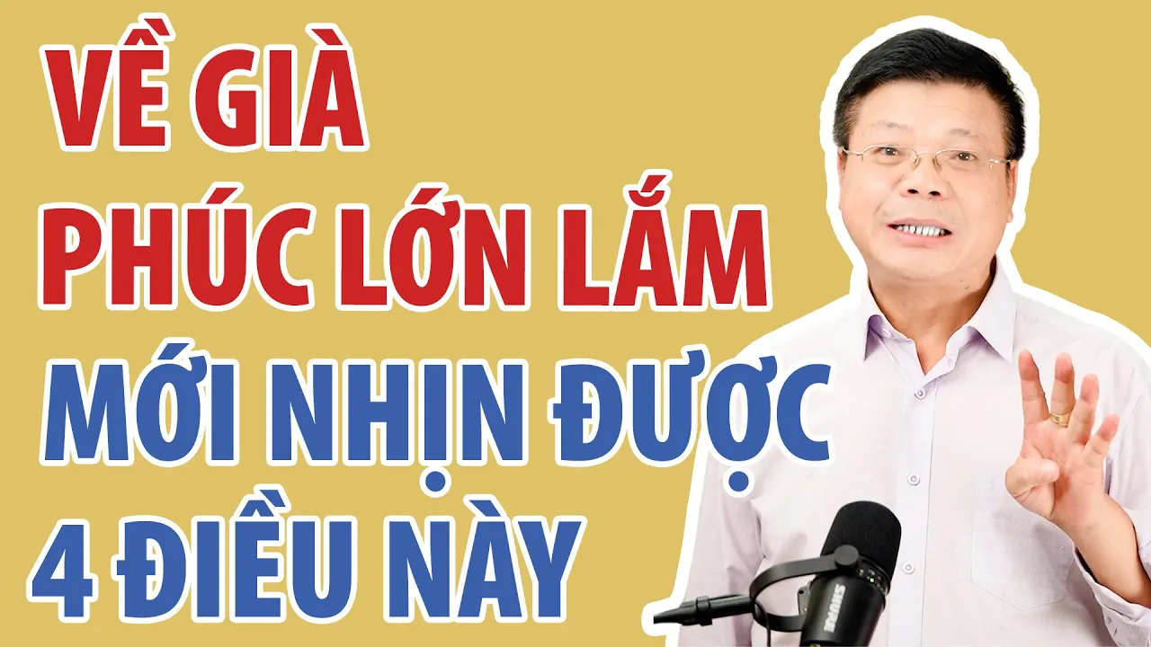Outline Video Về Già, Càng Nhịn Được 4 Điều Này Sống Càng Thọ | Đinh Đoàn official