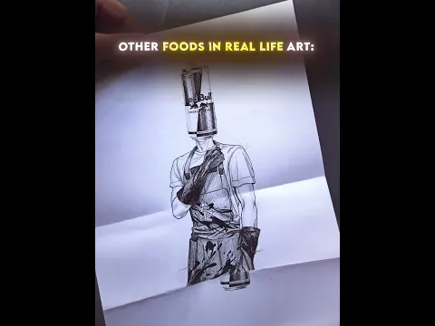 Other Foods in Real Life vs THIS Drawing 🔥