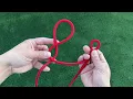 How to tie a leash and collar