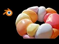 Inflated Objects using Geometry Nodes