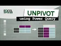 3 Methods to unpivot in Excel using Power Query Excel Off The Grid