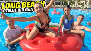 LONG BEACH OTELDE 24 SAAT TATİL VLOG !