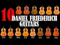 Download Lagu Hommage to Daniel Friederich (1932-2020): 10 Daniel Friederich guitars in one video