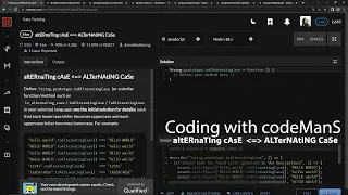 Codewars 8 kyu altERnaTIng cAsE to ALTerNAtiNG CaSe Javascript