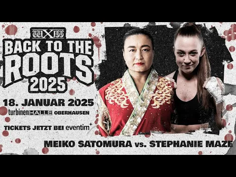 One Last Time: Maze ist Satomuras letzte Gegnerin in Deutschland bei wXw Back to the Roots