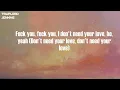 Trippie Redd - Who Needs Love (Lyrics)
