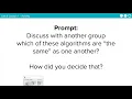 Unit 6 Lesson 1 Intro to Algorithms