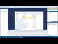 Visual Studio - Create a solution add a class library DLL and a test Windows Form